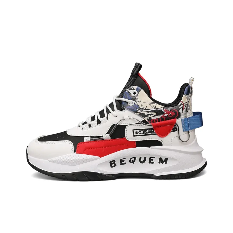 Swinsger Cushioning Slip-Resistant Breathable Grip High-Top Basketball Shoes Men's-4