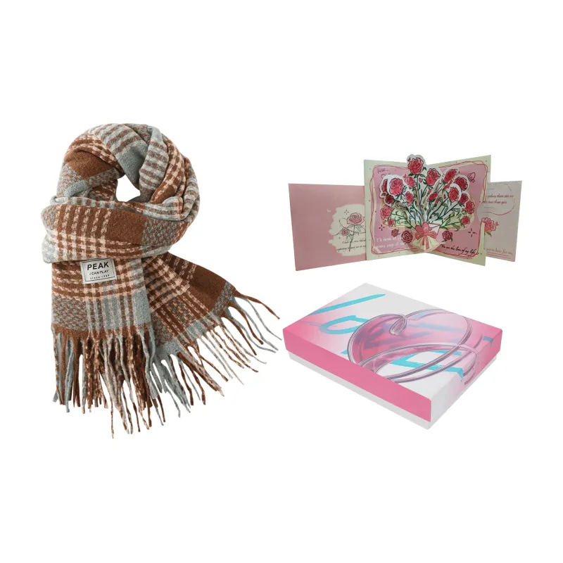 PEAK RIGHT Series Polyester Knit Scarves Unisex Multiple Colors-19