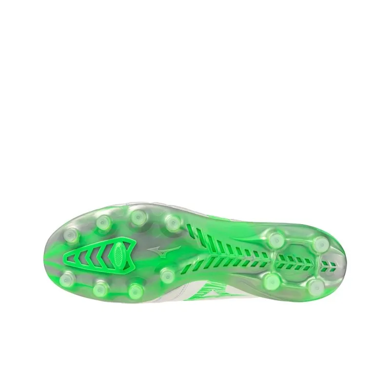 Mizuno Artificial Ground Natural Ground Anti Slip Wear Resistant Soccer Shoes Unisex Green-4