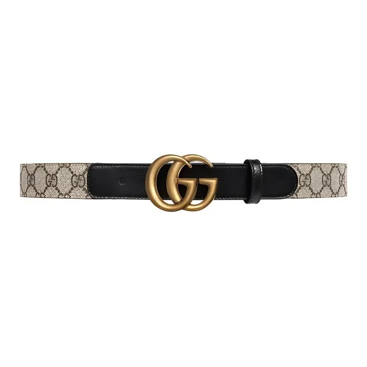 GUCCI Gg Belt Double G Buckle 1 Width-0