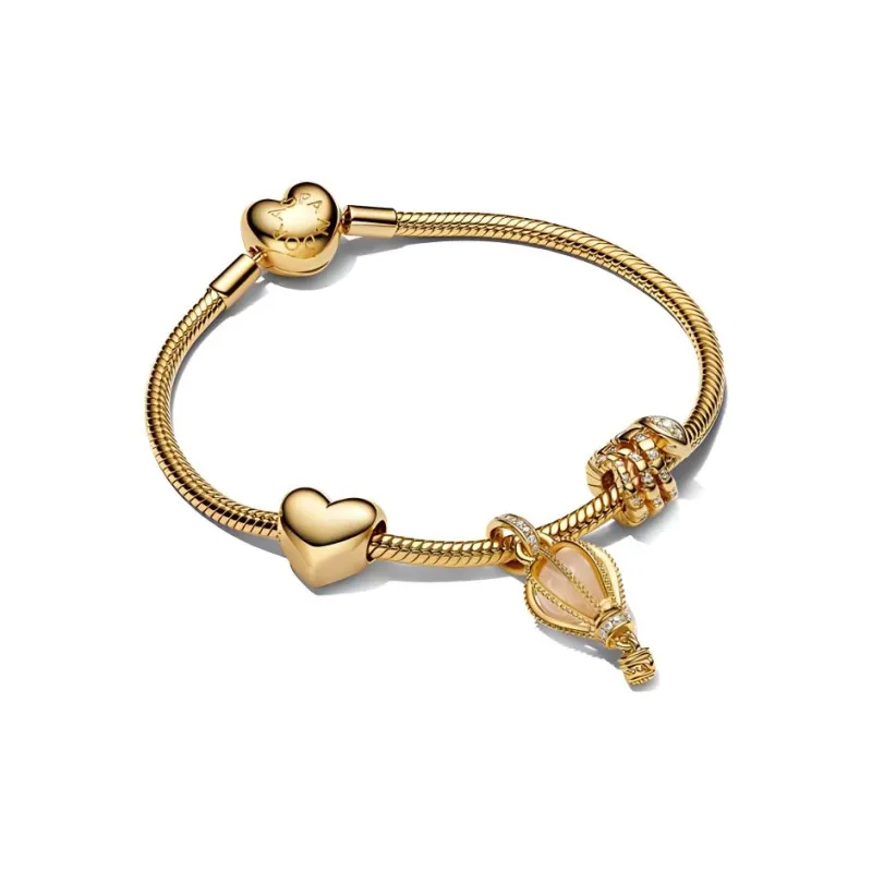 Pandora Gold Plated Bracelets Women's Gold-0