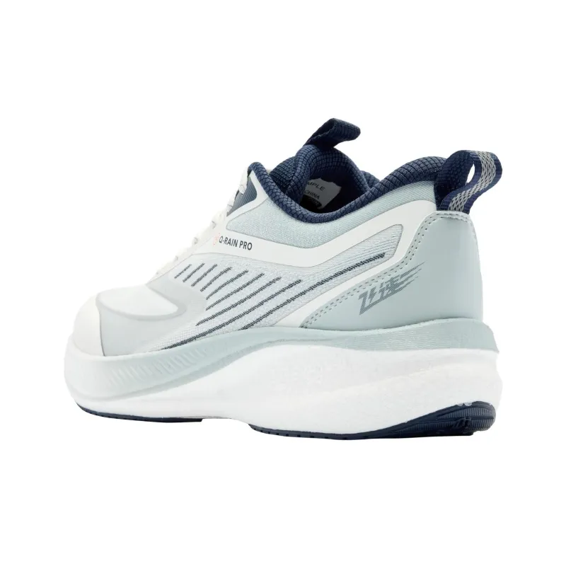 QIAODAN Rapid LITE Running Shoes Men Low Top Ivory/Crab Shell Green-5