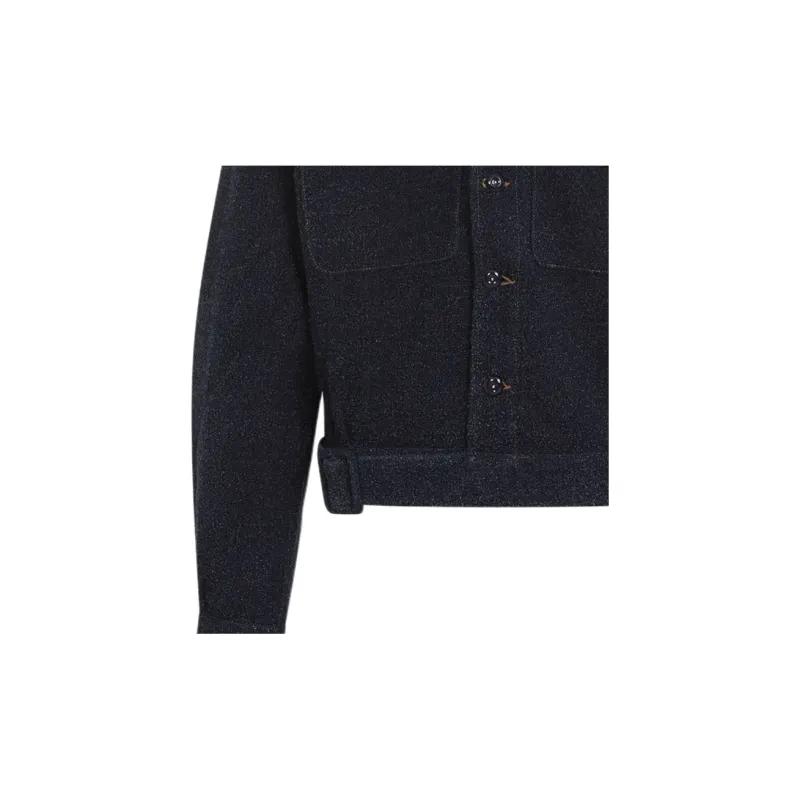 Givenchy Collared Button Up Denim Jacket-7