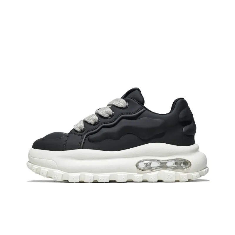 MOERBAI Original Machine Series Wear-Resistant Lightweight Breathable Height Increasing Low-Top Skateboard Shoes Unisex-8