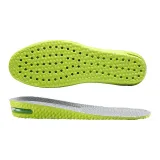 Green Gray[1 Pack 2.5cm]Air Cushion Shock Absorbers | Odor-Resistant Height Increasing