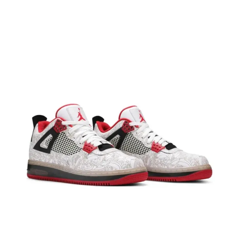 Jordan Fusion 4 White Laser-3