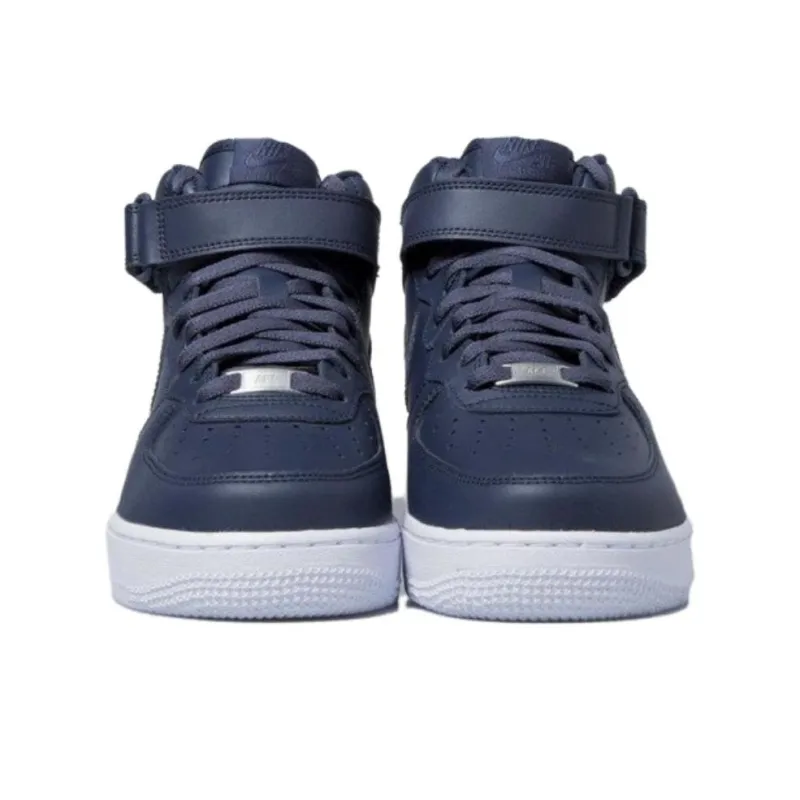 Nike Air Force 1 Mid '07 Obsidian White-2