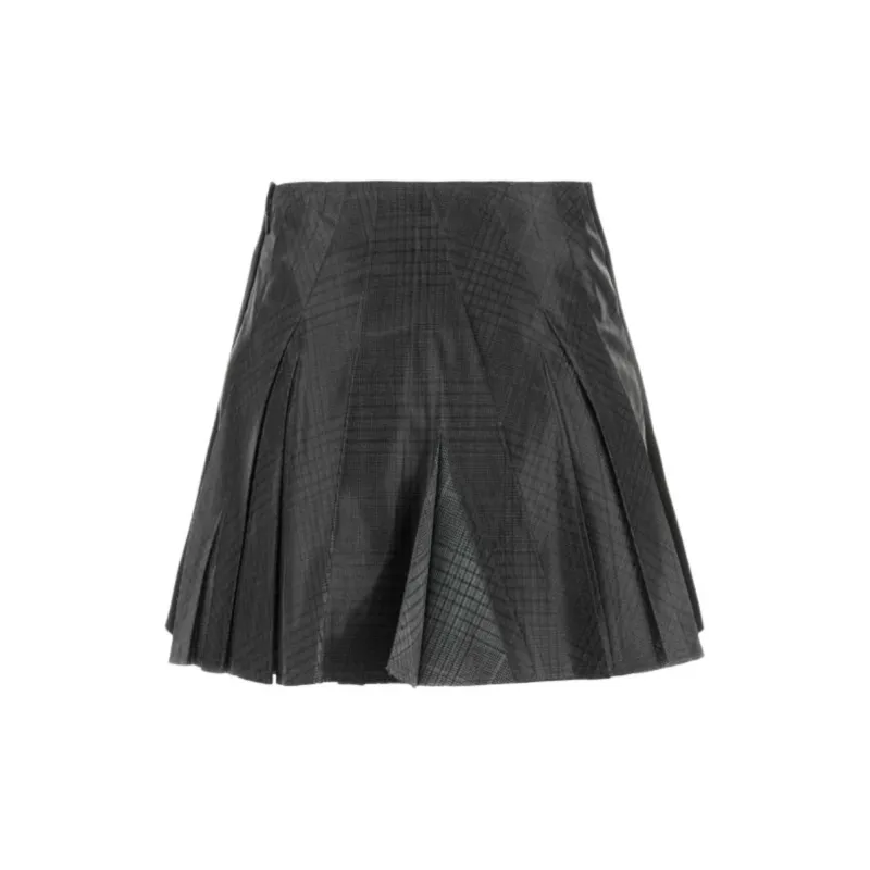 DIESEL O-Zirc Pleated Mini Skirt-1
