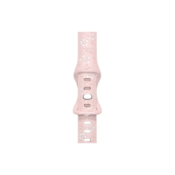 Mr. Strap Compatibility Little Genius Phone Watch Band Z10/z6/z9/z8a Thorn Flower Kids Silicone Wristband-6