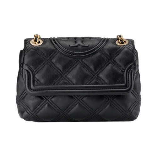 TORY BURCH Fleming Sheepskin Crossbody Bag, Shoulder Bag Women's Black