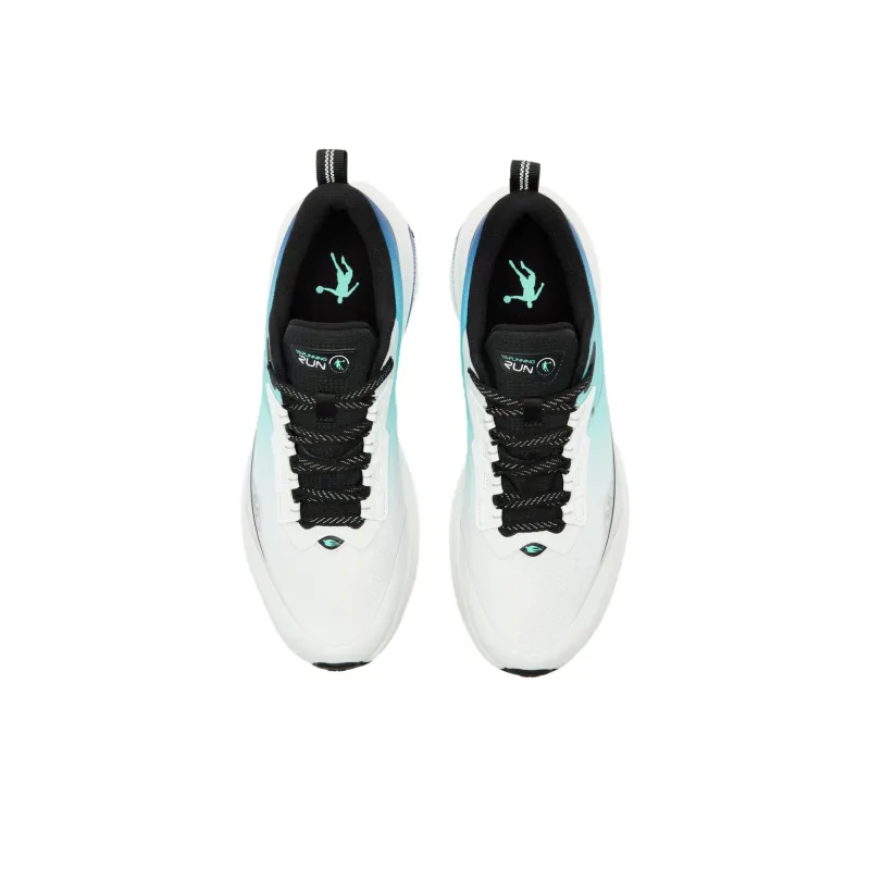 QIAODAN Rain Swallow 4.0 Running Shoes Men Low Top Jordan White/Mars Green-6