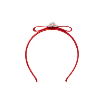 VERSACE Logo Plaque Bow Headband