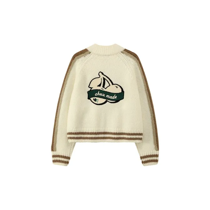 CHUU Knitwear Women's White Apricot-1