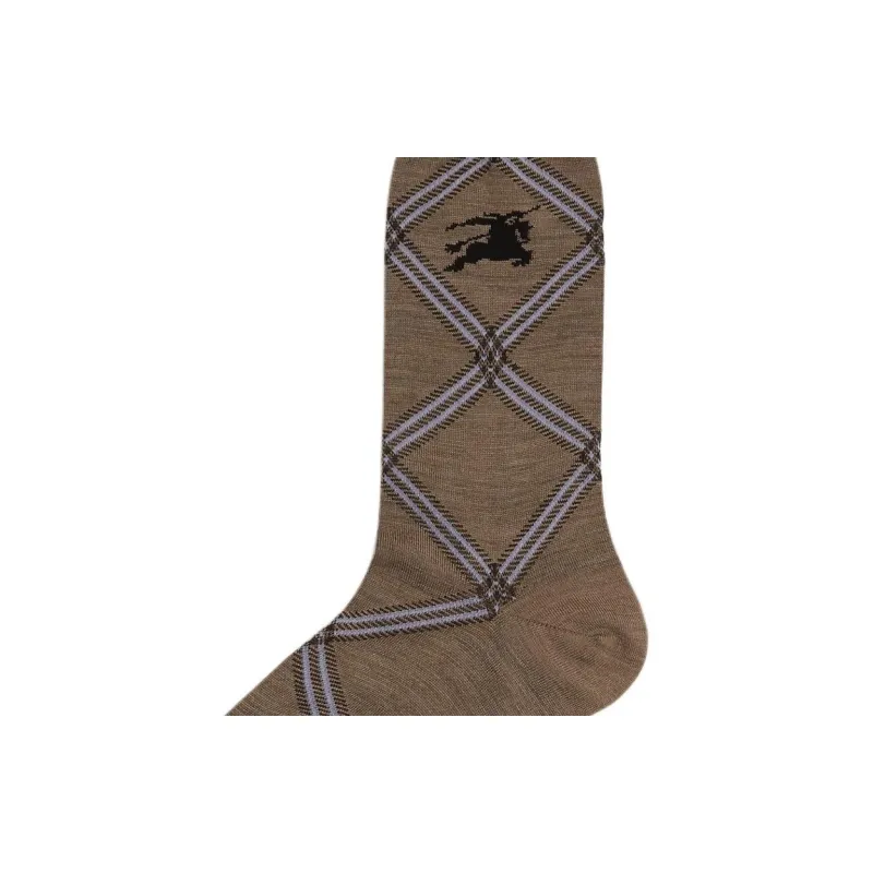 Burberry Intarsia-knit Logo Socks-2