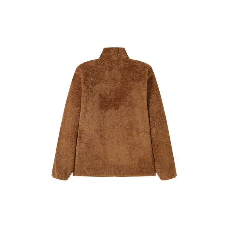 PIONEER CAMP Velvet feel Coat Unisex-5