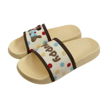 SHIGUDE Sandal Slippers Unisex, Light Yellow