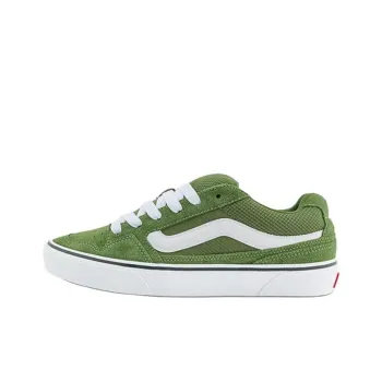 Vans Caldrone Anti Slip Wear Resistant Low Top Skateboard Shoes Men's Green