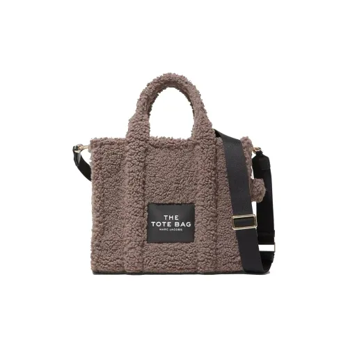 MARC JACOBS Tote Artificial Wool Leather Tote Bag Shopping Bag Handbag Small Size Women's Gray