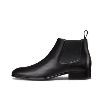 Stuart Weitzman/SW Adwin Ankle-Length Chelsea Boots Men's Black