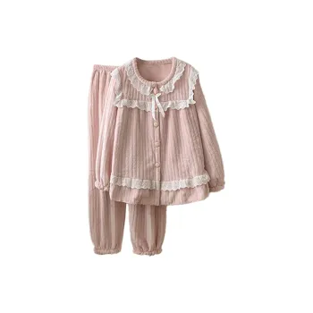 Maultiay Pajama Set Women's Pink