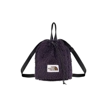 THE NORTH FACE Polyester Bucket Bag, Shoulder Bag Mini Unisex Dark Purple