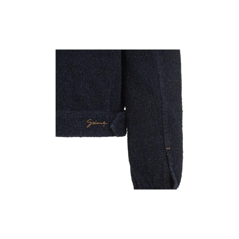 Givenchy Collared Button Up Denim Jacket-8