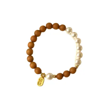Fengyun Pavilion Barbie Sandalwood Wooden Bracelets Women's