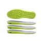 Green Gray[2 Pack 2.5cm]Air Cushion Shock Absorbers | Odor-Resistant Height Increasing