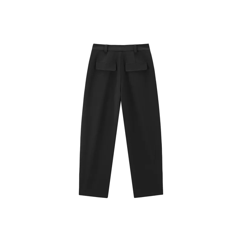 PEACEBIRD Casual Pants Women's Black-5