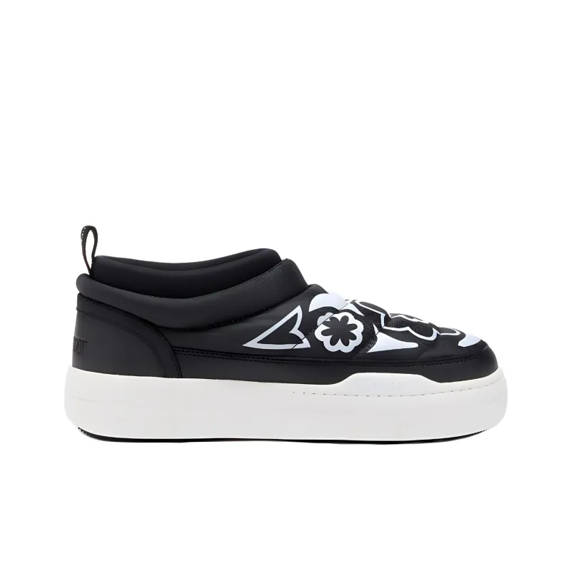 Moon Boot Low Top Casual Shoes Unisex Black-1