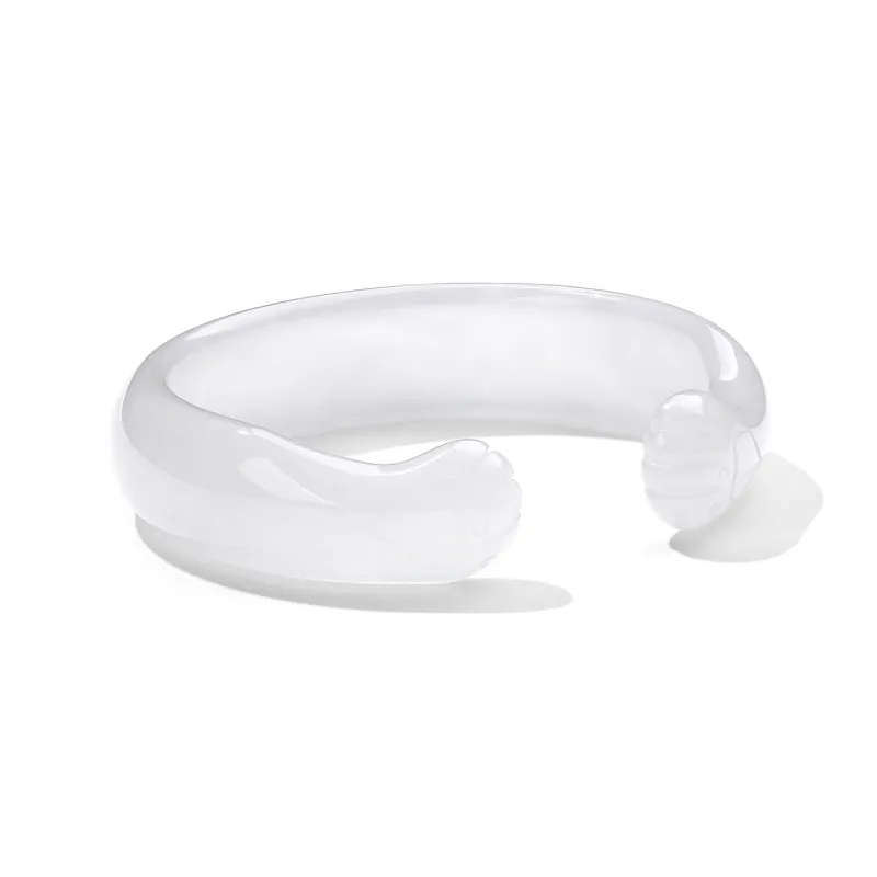 Emerald Chalcedony Bangles Women's-0