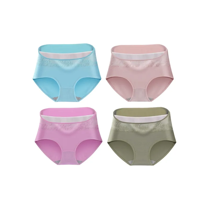 Disney Thickened And Fleece Lined 100% Cotton Underpants Women's 4 Pack-9