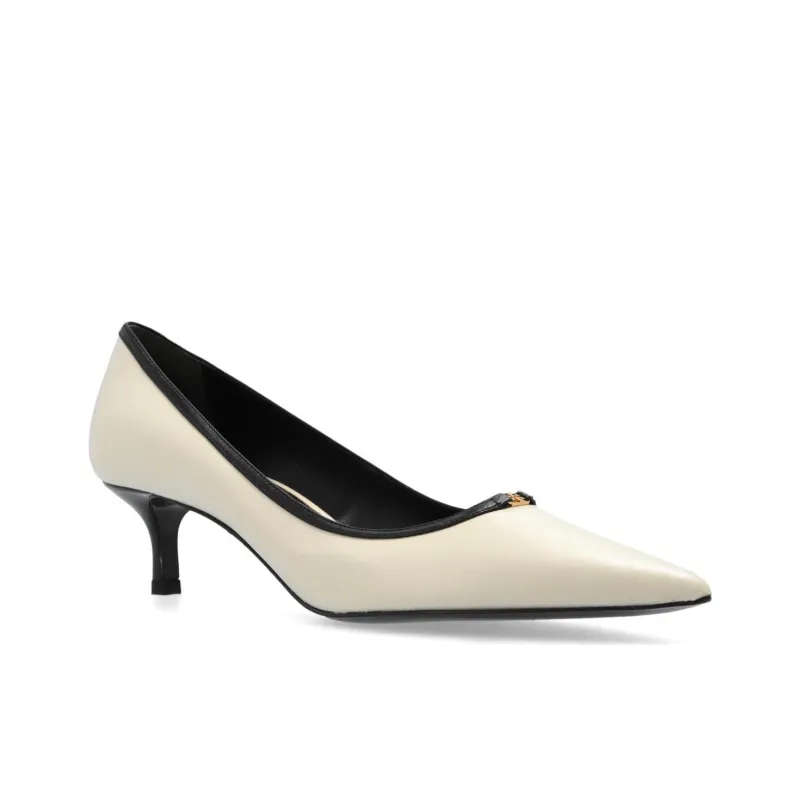 TORY BURCH Slim Heel High Heels 5cm Women's Ecru-2