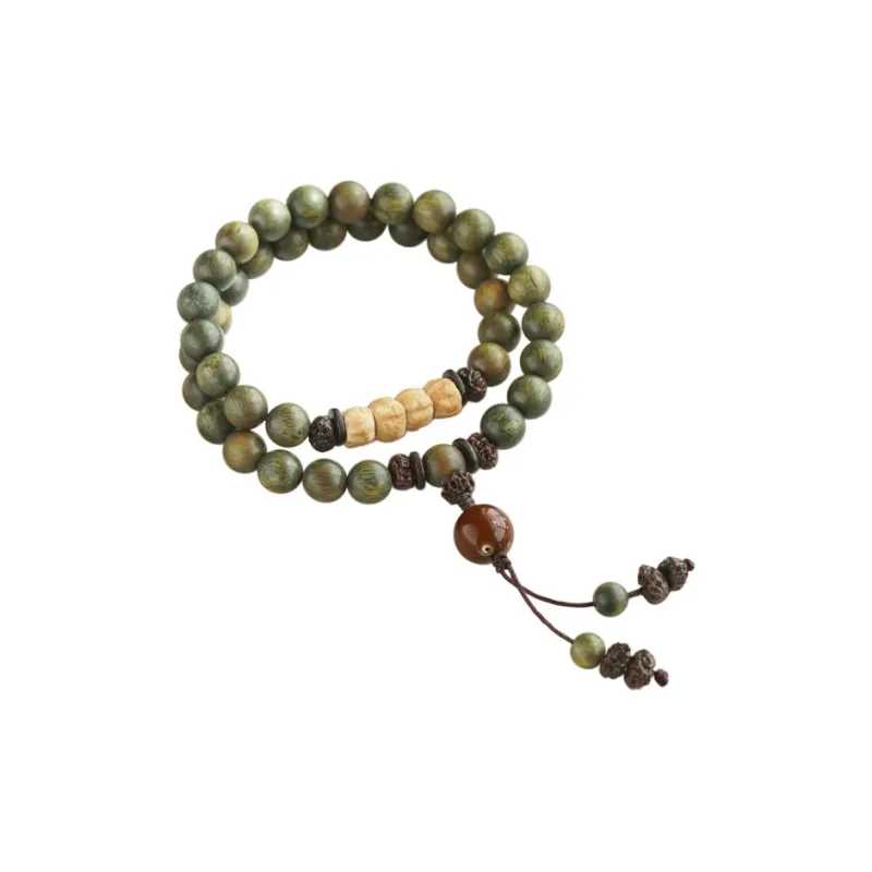 DALONG Green Sandalwood Bracelets Unisex-0