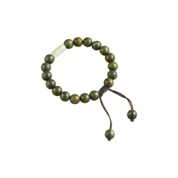 DALONG Green Sandalwood Bracelets Unisex