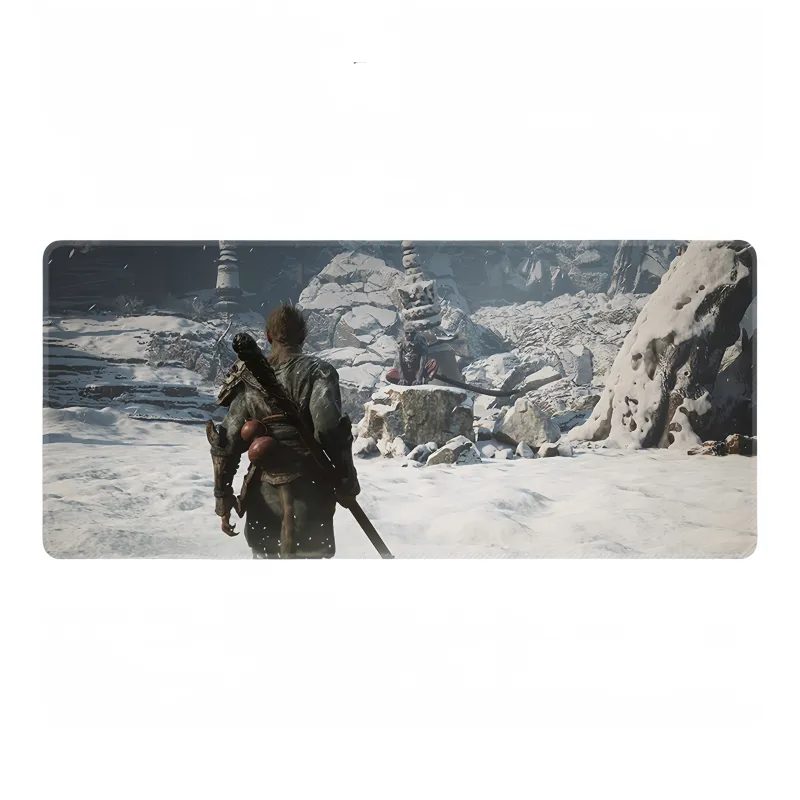 Under Black Myth Guan Yu Extra Large Laptop Stand Dormitory Desktop Esports Gaming Mouse Pads-18