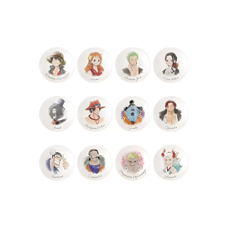 BANDAI Yamato Shanks Monkey D. Luffy Jinbe Nami Nico Robin Brook One Piece ONE PIECE Anime Merchandise-0