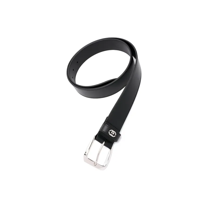 GUCCI Interlocking G Detail Belt-3