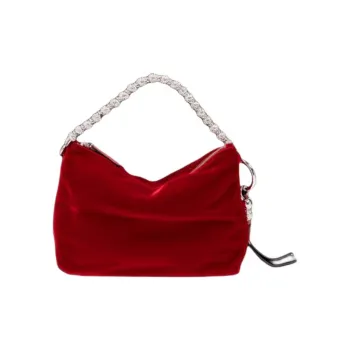 Jimmy Choo Callie Velvet Clutch Bag