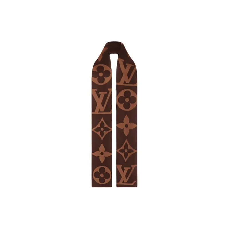 LOUIS VUITTON SWEET DREAMS Cashmere Knit Scarves Unisex-1