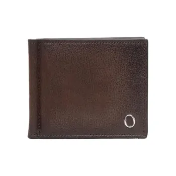 Orciani Logo Plaque Bi Fold Wallet