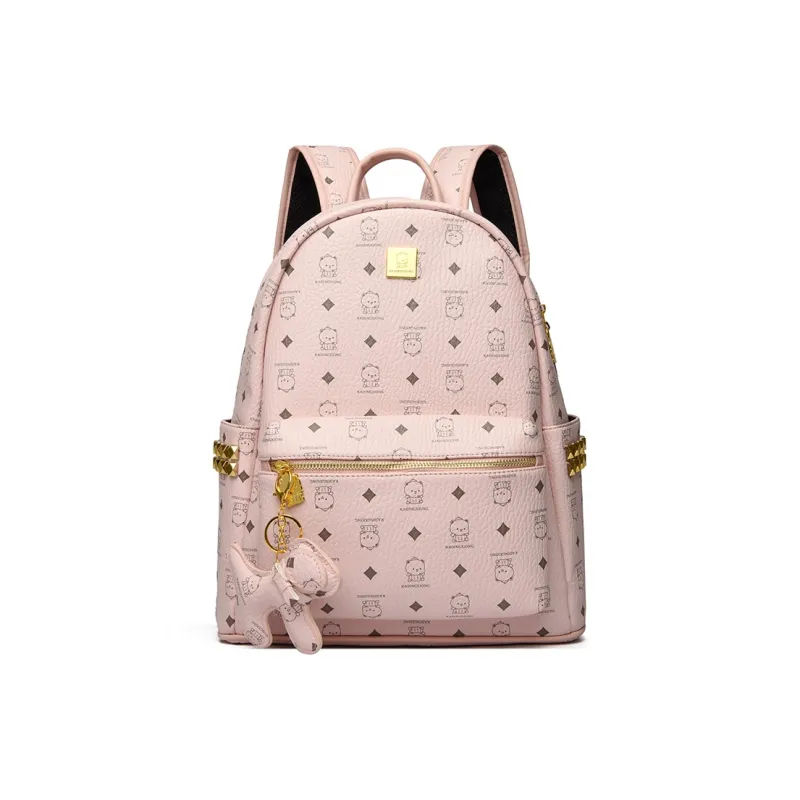 BLAKE FLEETO Abrasion Resistant Fabric Backpack Large Size Women's Multicolor-18
