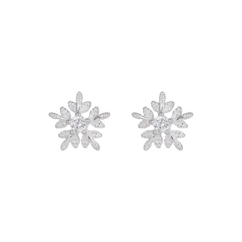 Hi There S925 Silver Stud Earrings Women's