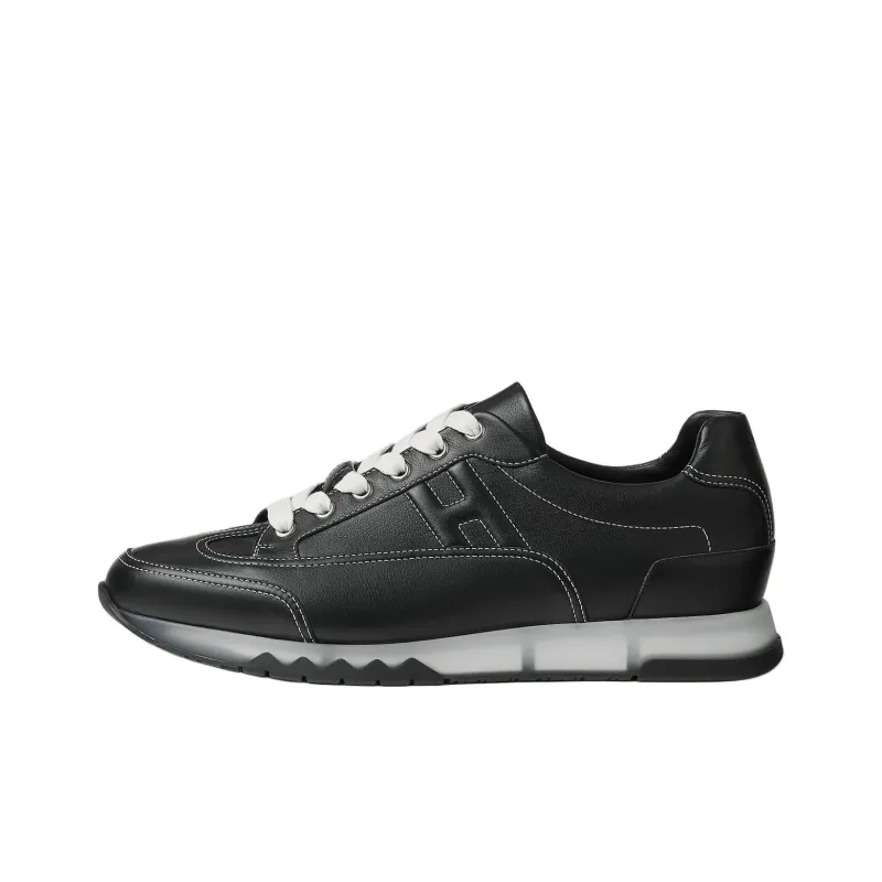 HERMES Trail Low Top Casual Shoes Men's Black-0