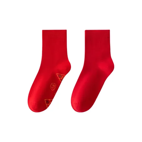 Top Melon Mid Calf Socks Men's Combo Set