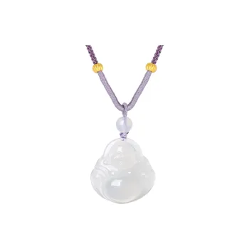 Lao Feng Xiang Chalcedony Necklaces Unisex