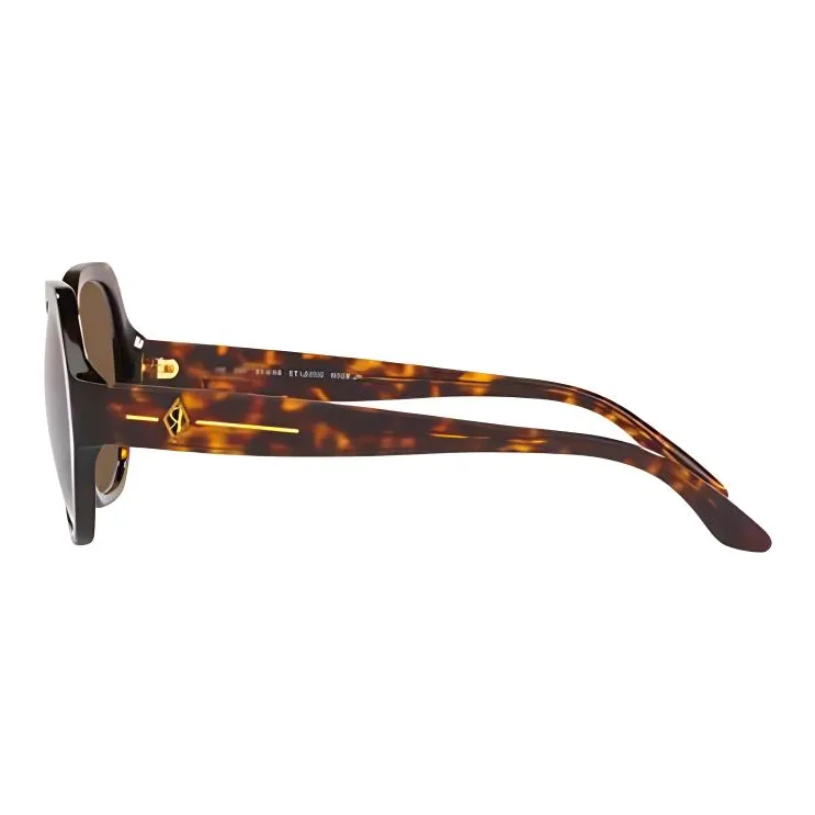Ralph Lauren Acetate Irregular Shape Sunglasses Unisex Tortoiseshell-3