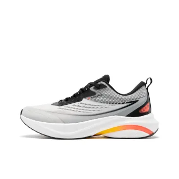 QIAODAN Rain Swallow 4.0 Running Shoes Men Low Top Mist Gray/Black