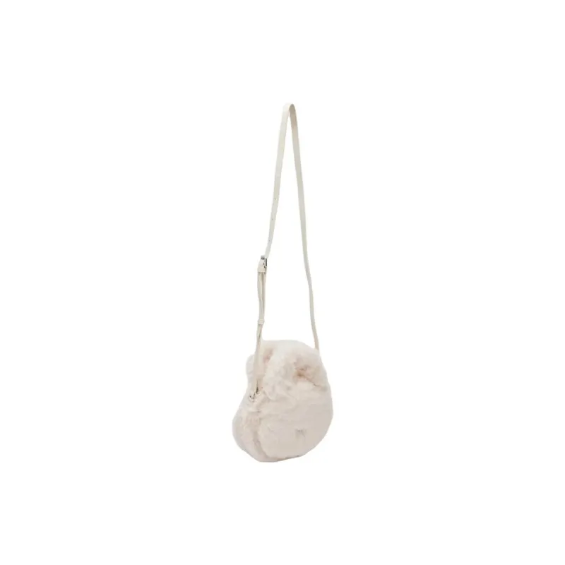 URBAN REVIVO Fabric Handbag Trumpets Women's Ecru/Khaki Brown-2