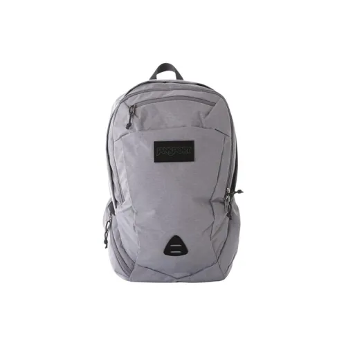 JanSport Fabric Backpack Large Size Unisex Light Gray